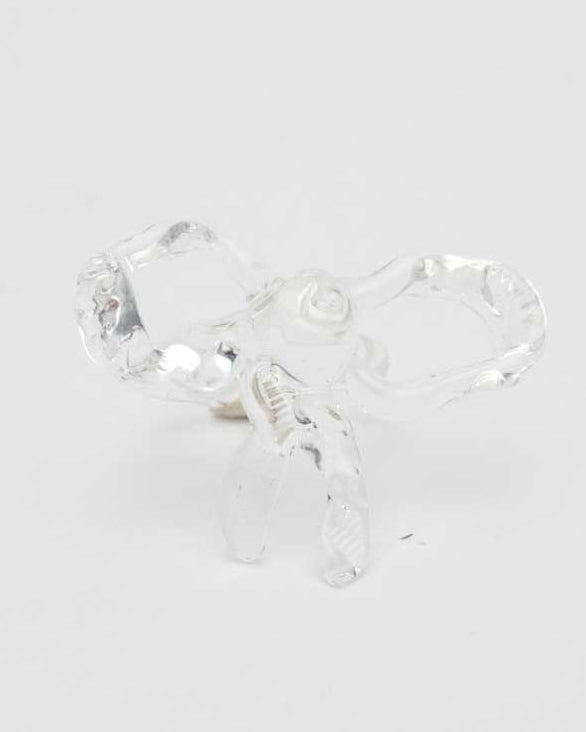 Glass Bow Ring